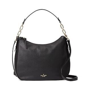 #163 NWT - Kate Spade New York Mulberry Street Vivian Hobo Purse (Black), Medium